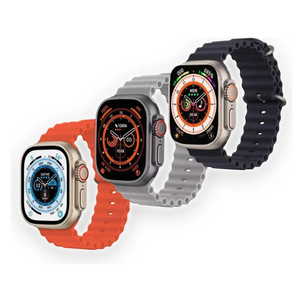 Relógio Smartwatch Inteligente Blulory Glifo 8 Ultra Bluetooth GPS Cor:Preto (O